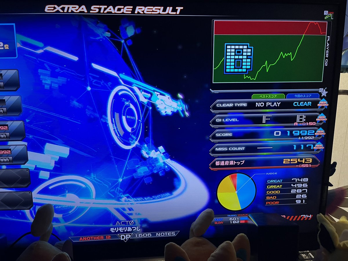 athlower's tweet photo. DPA LIMIT TOPPA REVOLUTION ノーマル
DPA Rubrum Piano FLIP右乱ノーマル
DPA ACTΦ ノーマル

ラブラム正規が非利き手側となる左側に延々と階段配置が来るせいで辛くてフリップ&amp;ランダム。 https://t.co/wuylEH3pJu