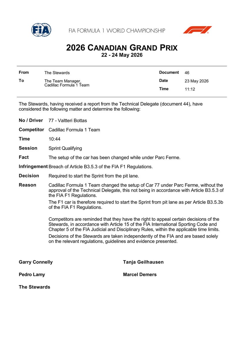 FirstLap F1 tweet media