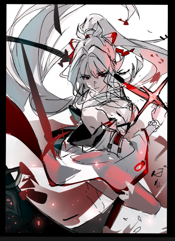 「WIP」|𝑨quagirl ( •`ᴥ•´)のイラスト