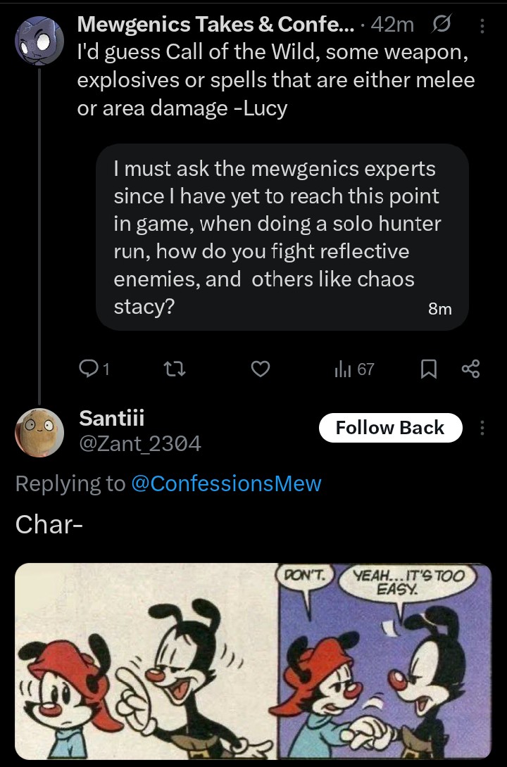 Mewgenics twt Struggles tweet media