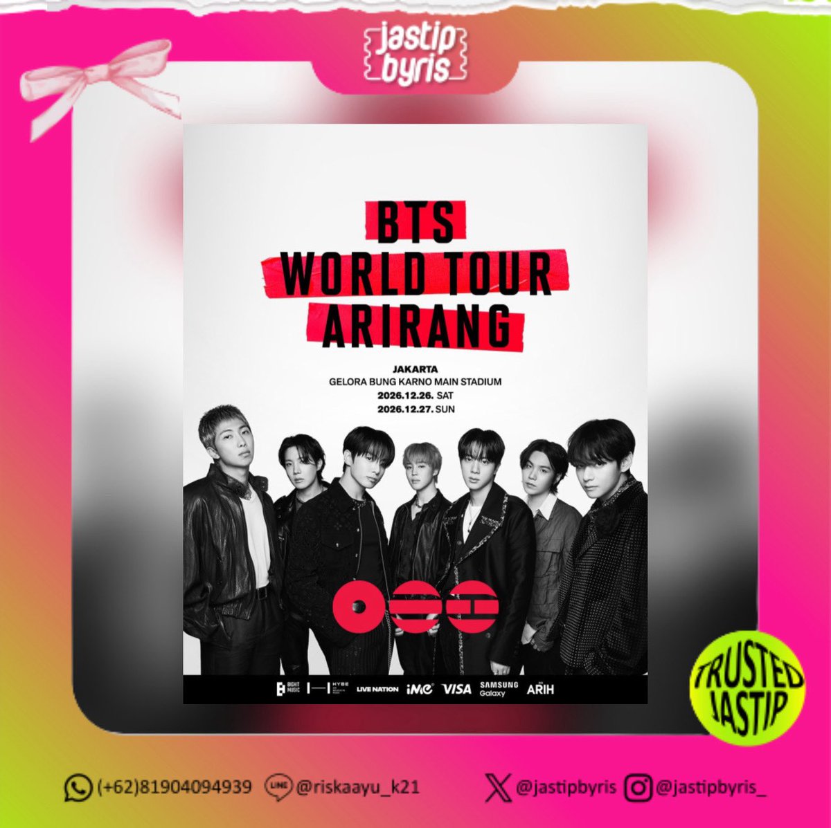 JASTIP | JASA WAR | TICKETING SERVICE | ASSISTANCE tweet media