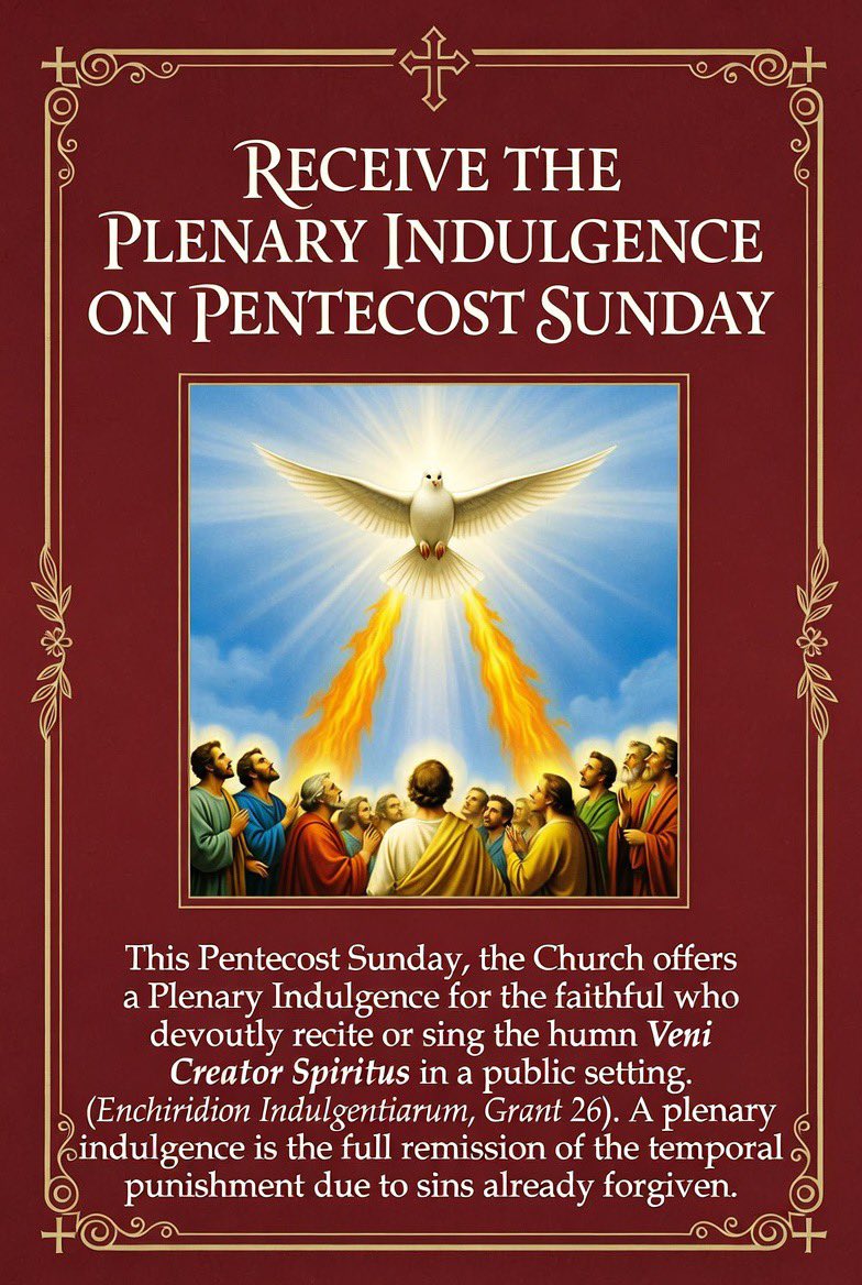 This Pentecost Sunday, the Church offers a beautiful spiritual gift: a ...