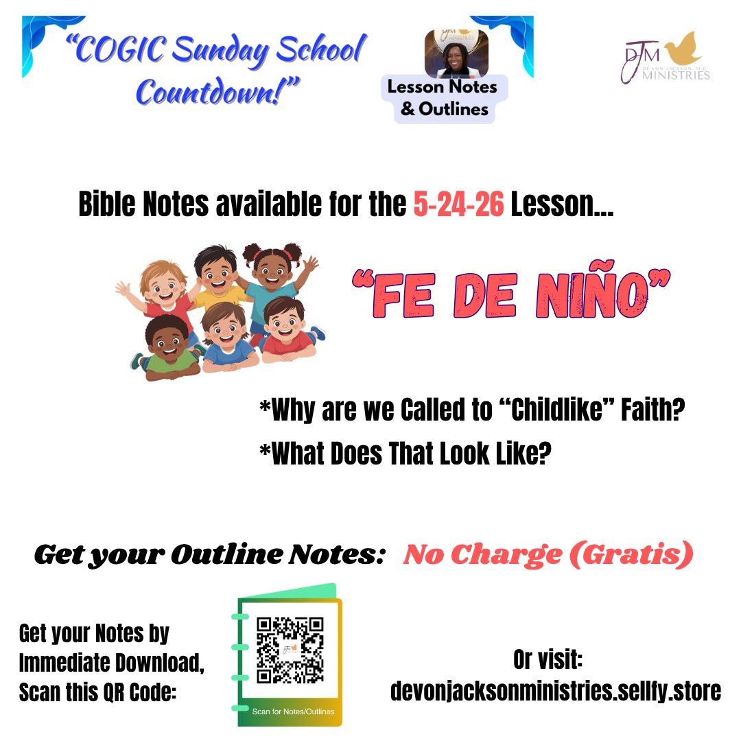 DeVonJacksonMD1's tweet photo. For Our Spanish-Speaking Brothers & Sisters! Spanish Bible Study Notes! Spanish Bible Teaching! Please freely share. Also available in PDF via this link: https://t.co/smhoaxxoEz
God bless you! #biblestudy #spanishlessons #spanishlanguage #spanishteacher #sundayschool #COGIC https://t.co/3ABkghITkD