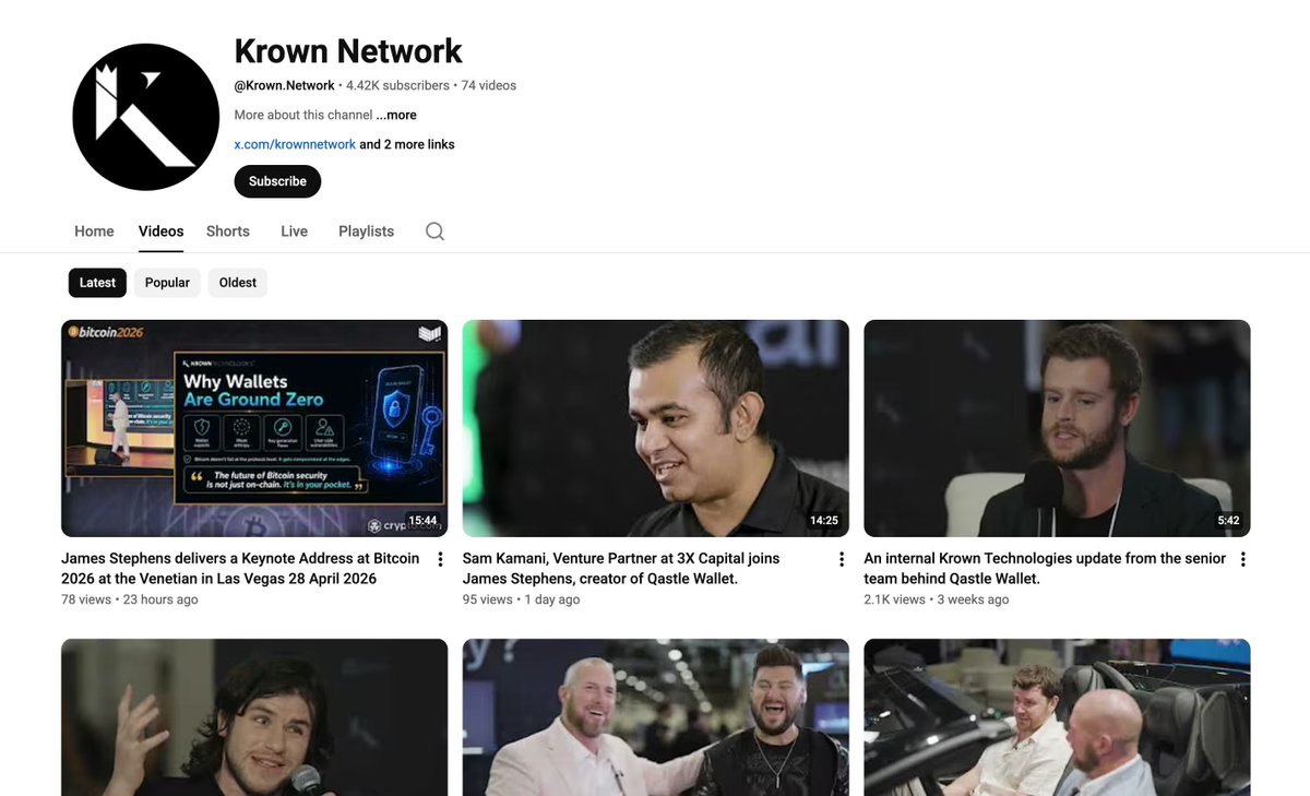 Krown Network tweet media