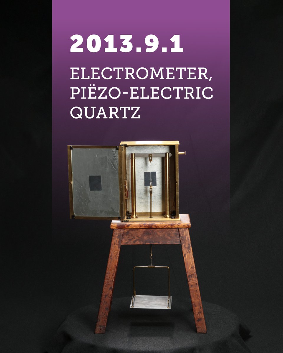 MutterMuseum's tweet photo. On this day in 1921, Nobel Prize winner Marie Curie donated a piëzo-electric measurement device to @CollegeofPhys.

You can learn more about this object in our online Catalogue (search no. 2013.9.1): https://t.co/d3rvYvFvh9 https://t.co/8kmI4K2Dqh