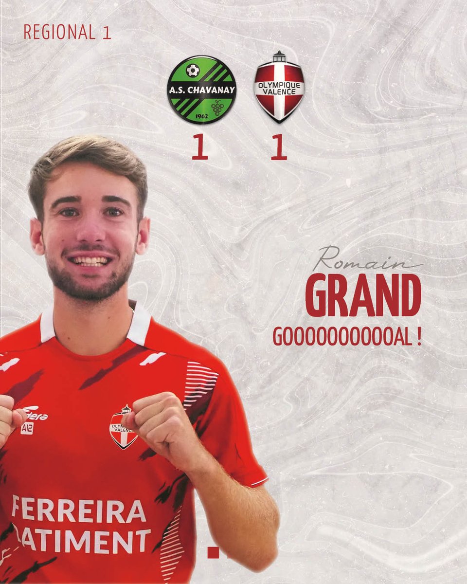 OV_Officiel's tweet photo. 29' BUUUUUUUUUUUT POUR L'OV !
Grand égalise d'une joli frappe au 20 mètres qui termine en lucarne !

1-1 https://t.co/Dr2VILZe23