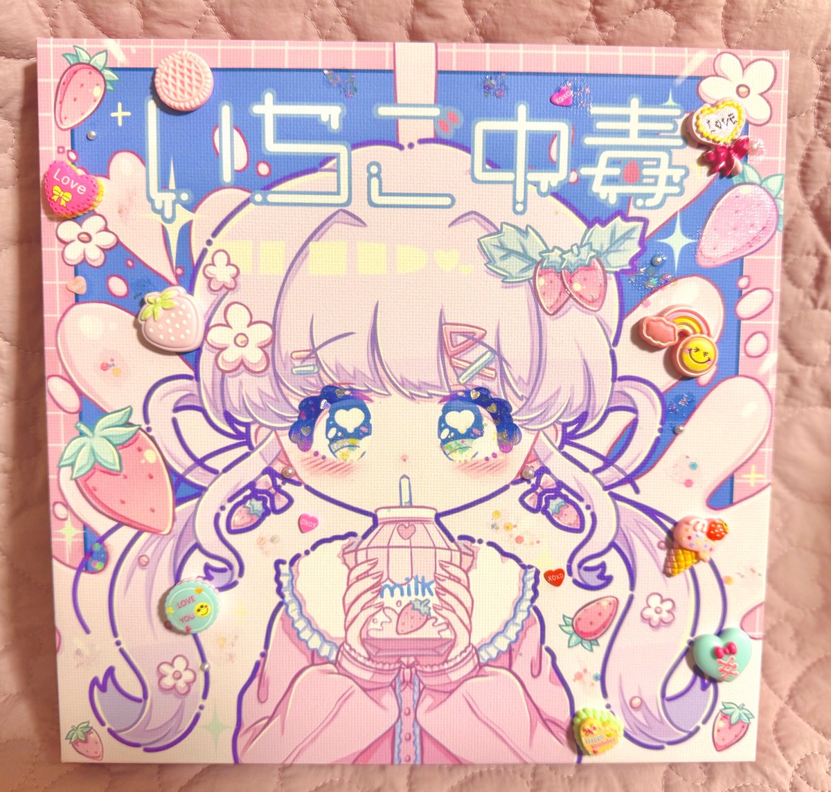 デコパネルとデコキャンバス出来ました！ 明日持っていきます