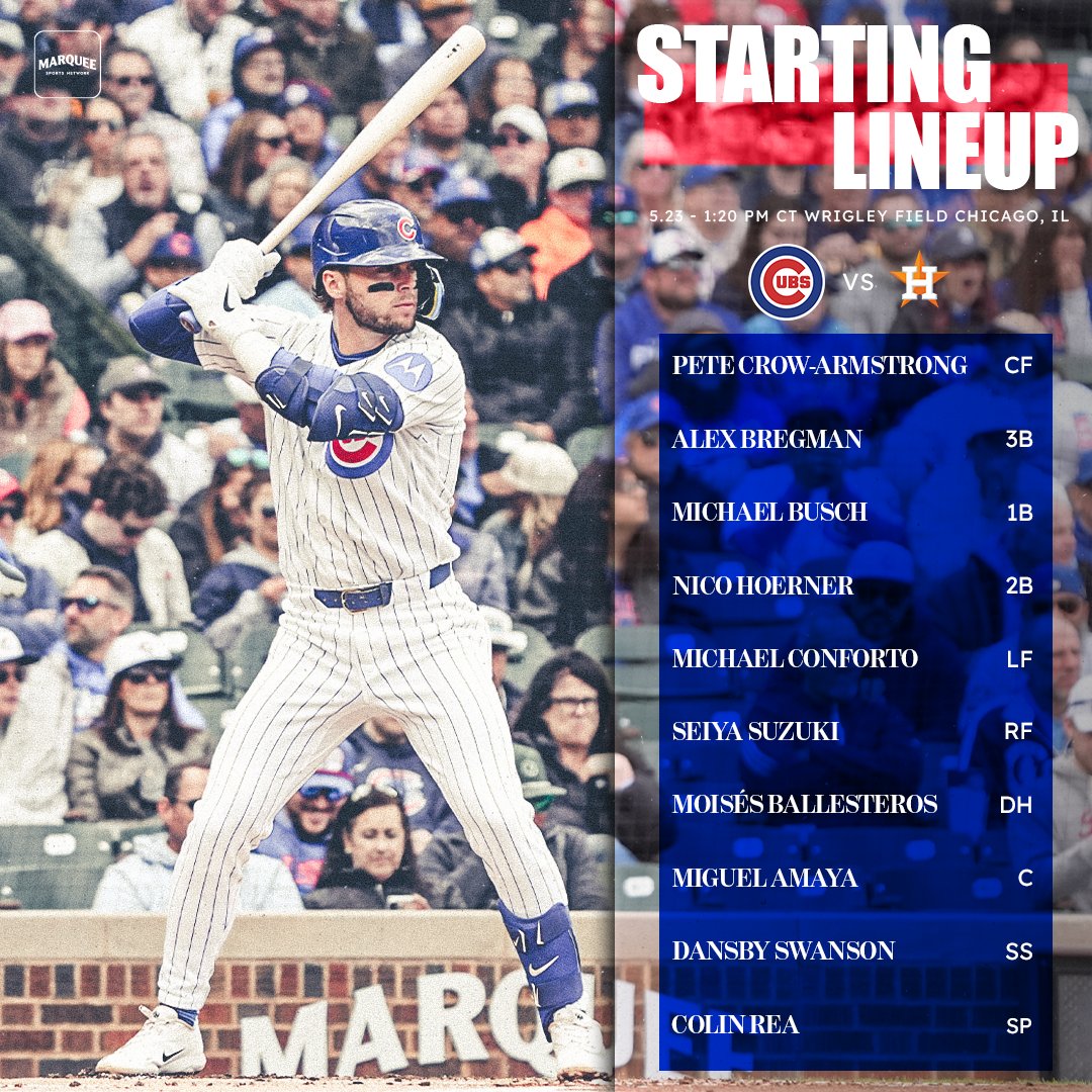 WatchMarquee's tweet photo. Celebrating MDW at Wrigley Field 🤩 https://t.co/mKDdcvZkG7