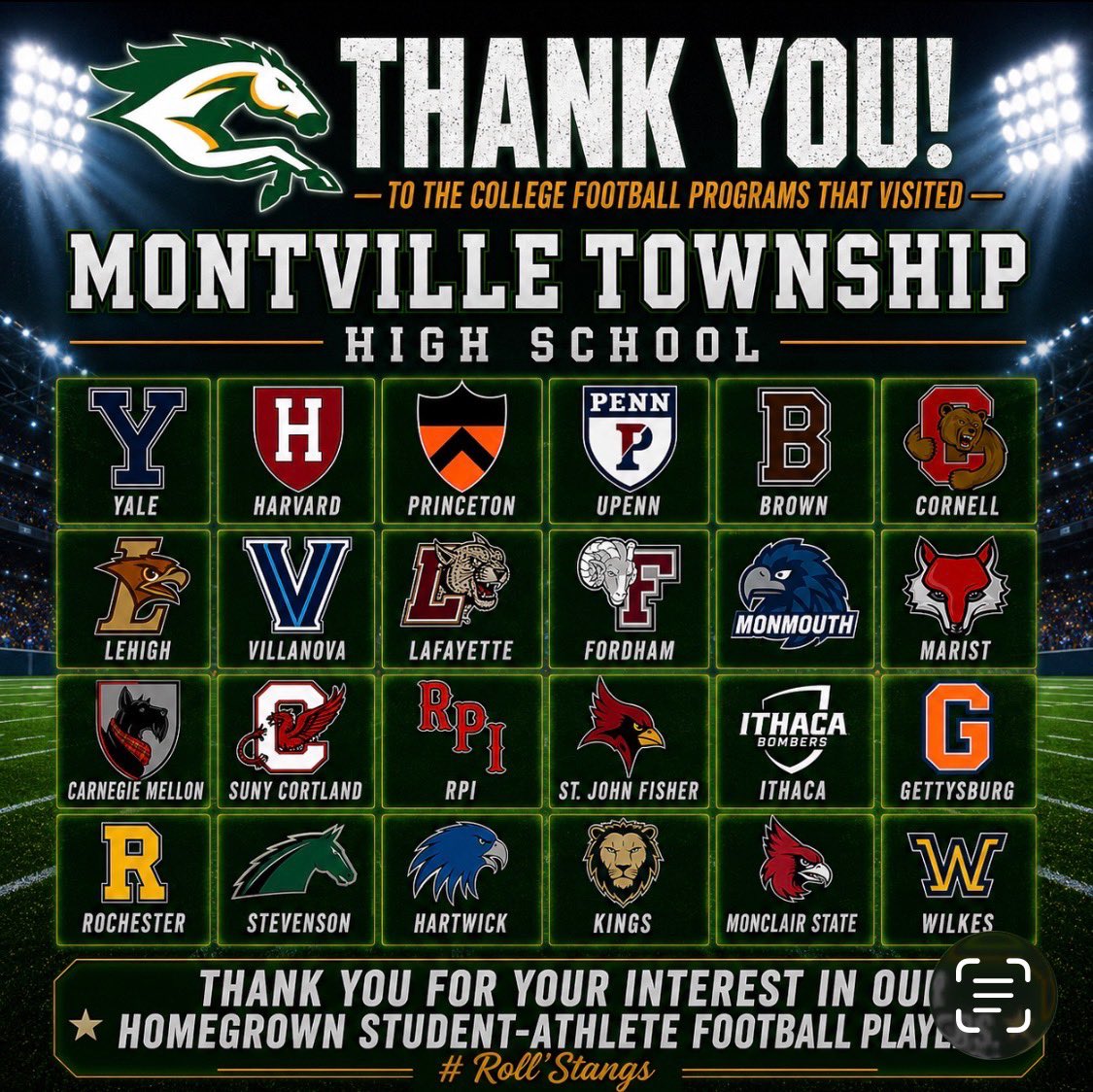 Mustangs Football tweet media