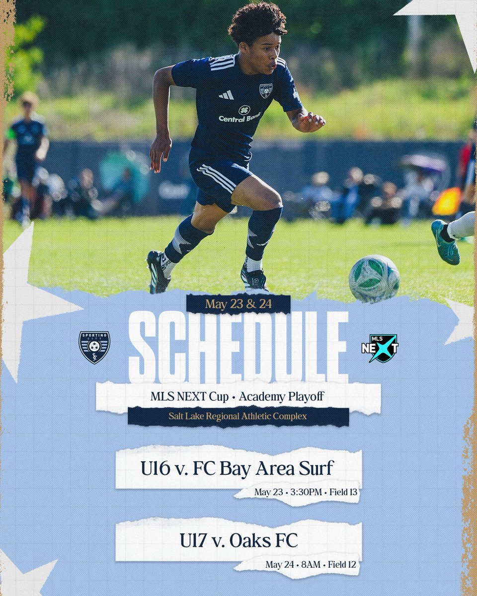 SportingCitySC's tweet photo. The stage is set 🔥

U16 &amp; U17 MLS NEXT AD Teams are headed into MLS NEXT Cup action.

#SportingCity | @MLSNEXT https://t.co/S9Xke6byvA