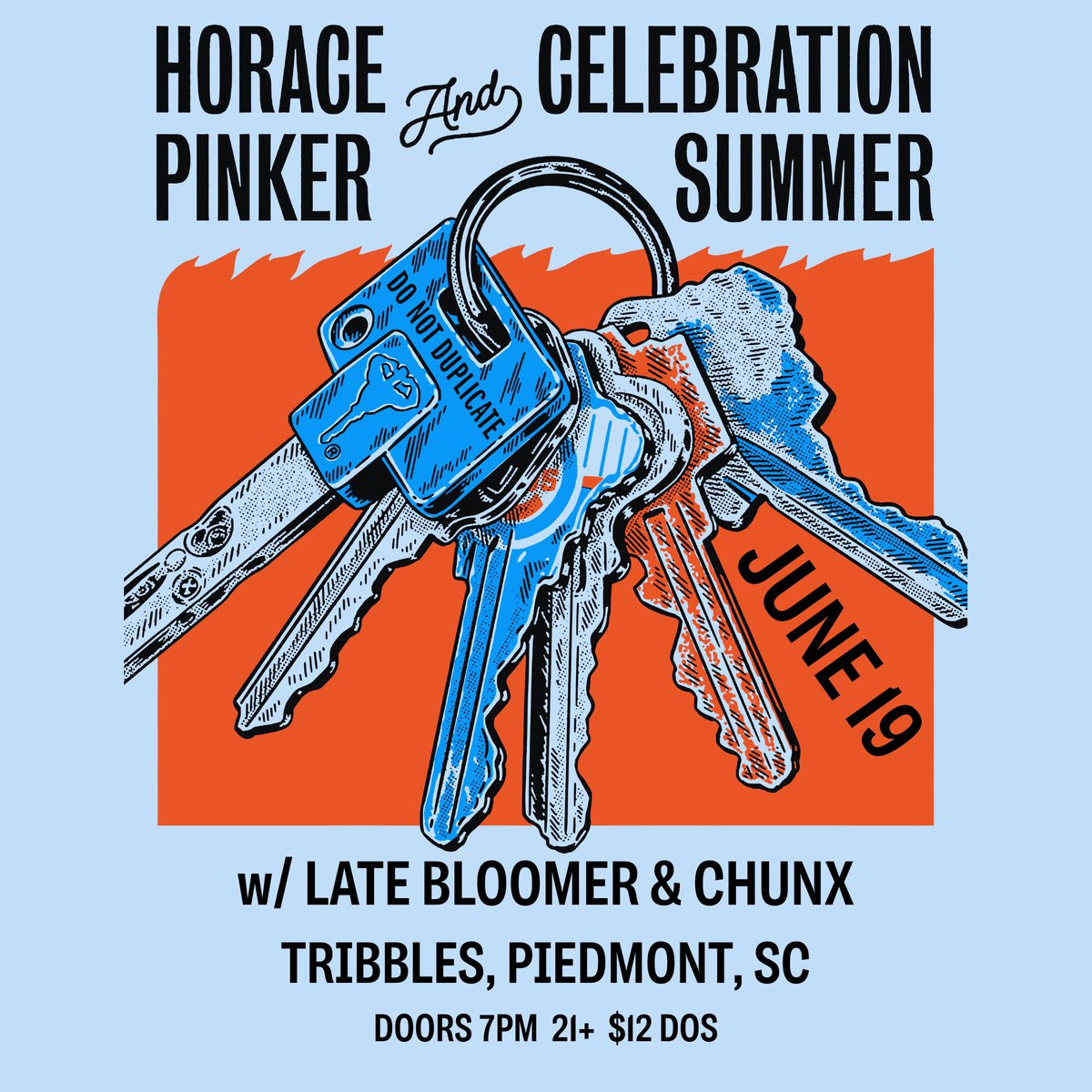 LateBloomerNC's tweet photo. Got new shirts for our upcoming gigs with Horace Pinker &amp; Celebration Summer. Lovingly designed &amp; printed by the amazing Bobby Michaud • Pick one up at the gig!!

6.18 @ The Milestone (Charlotte, NC)
6.19 @ Tribble’s (Piedmont, SC)
6.20 @ Local 506 (Chapel Hill, NC) https://t.co/6MIiMY9aKM