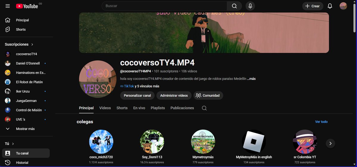 CocoversoTY4MP4's tweet photo. sigueme en yutube cocoversoTY4.MP4 - YouTube https://t.co/uYE0DxFDp9