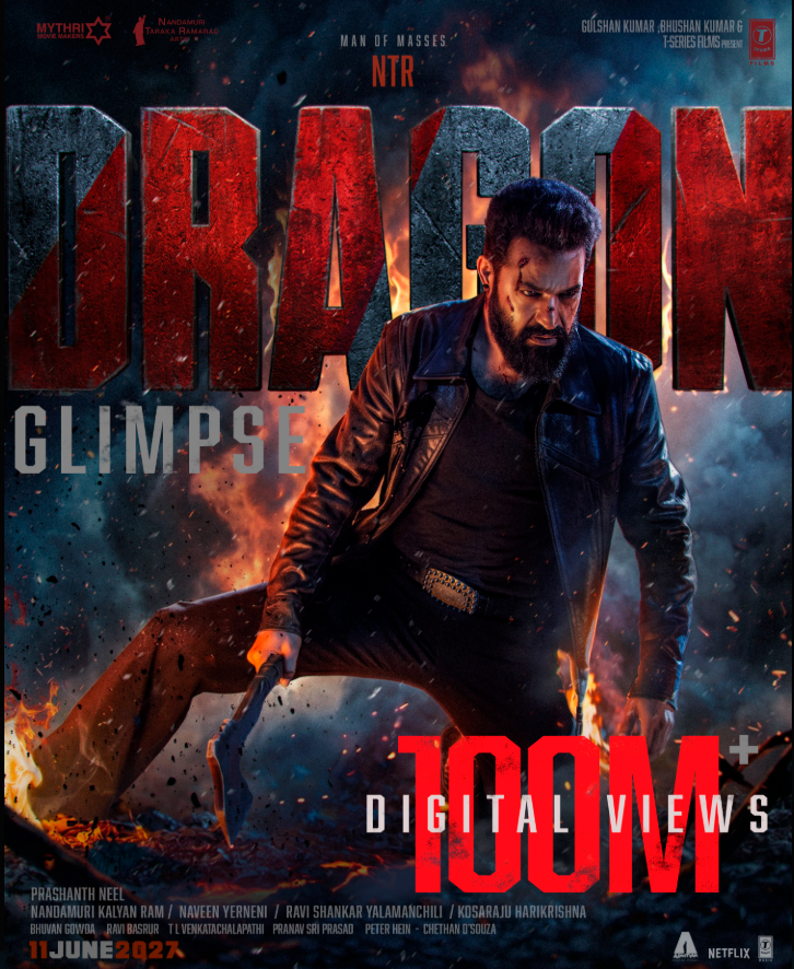 view7media's tweet photo. And this #DRAGON has only ONE HEAD!!!!   And the rampage it has unleashed is unreal 🐉 100M+ Digital Views &amp; Counting. #DragonGlimpse https://t.co/uMMqCrtFgW