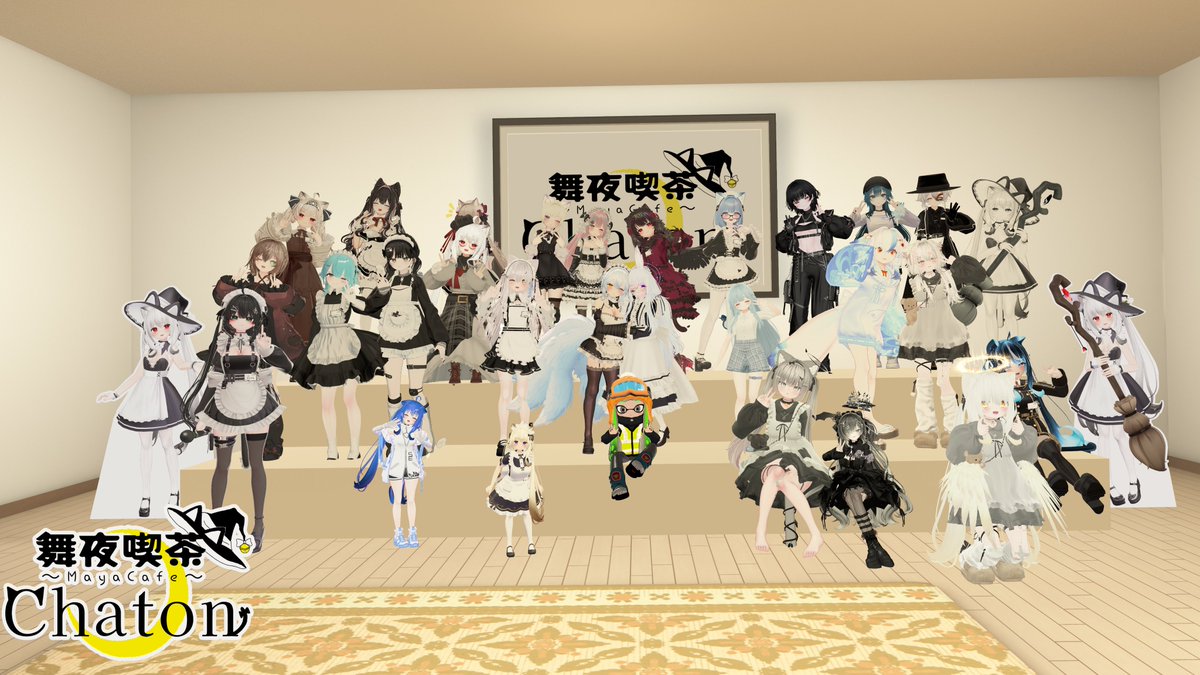 kurenai_gin's tweet photo. 昨日のしゃとん！
昨日は半年越しの悲願を達成したにゃん！
どうしてか毎回違う宅になってしまうゆふぉさんに接客してもらい、テンションぶち上げてましたにゃん！
（きっとたっくんさんパワーのおかげ）

そのあとも楽しくお話しできて満足にゃん！
また次回も挑戦したいにゃん！

 #舞夜喫茶しゃとん https://t.co/6gs75badQn