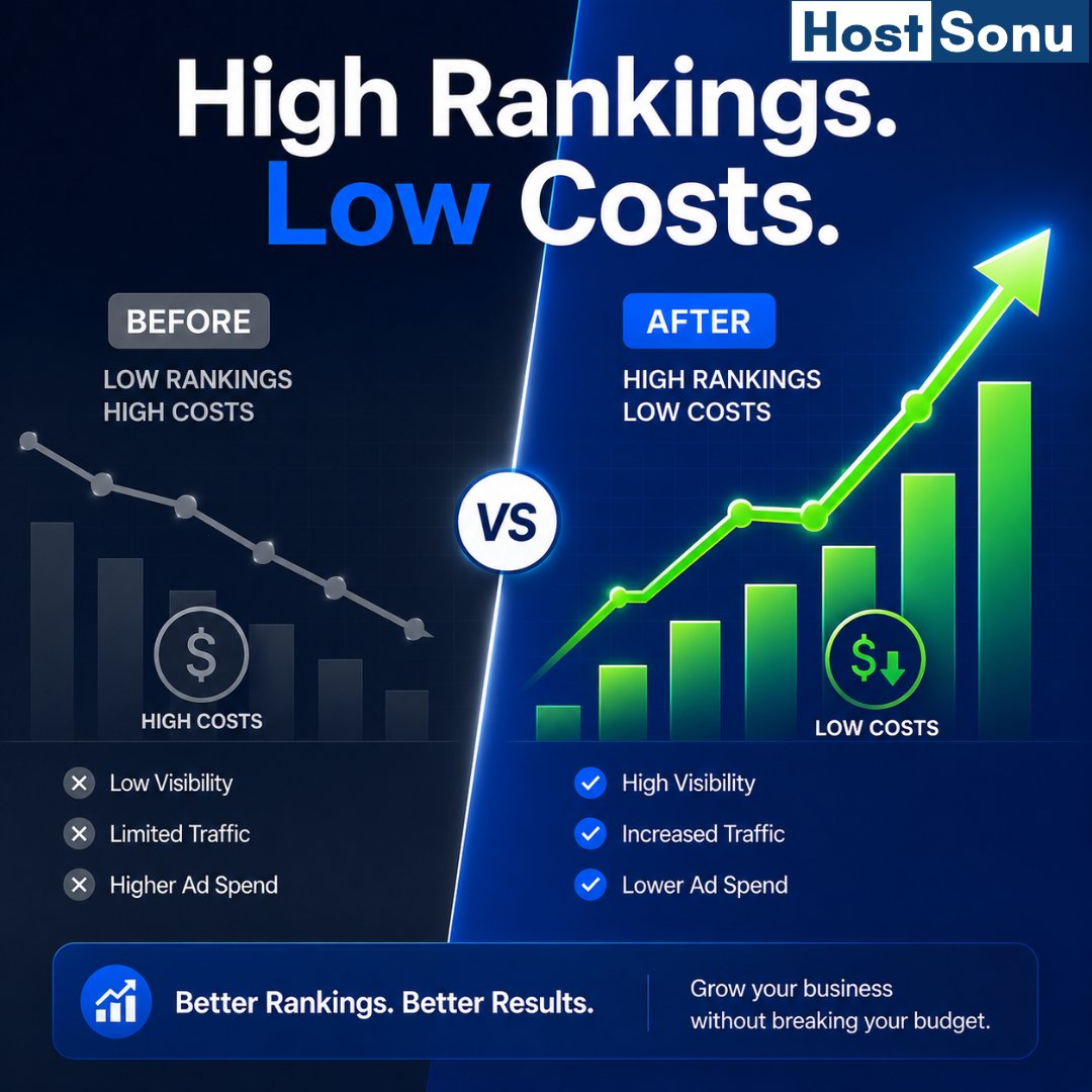 hostsonu's tweet photo. Is your website invisible on Google?

Many businesses waste thousands on SEO, but you don’t have to. At Host Sonu, we’ve helped over 2000+ clients achieve top rankings without premium price tag.

https://t.co/Y1IorO7Gjz

#HostSonu #SEOservices #SmallBusinessGrowth https://t.co/JGKJZlWskD