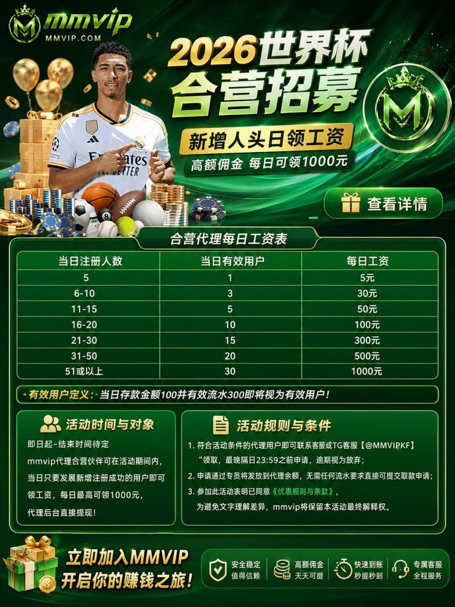 MMVIP 🏆美加墨世界杯 tweet media