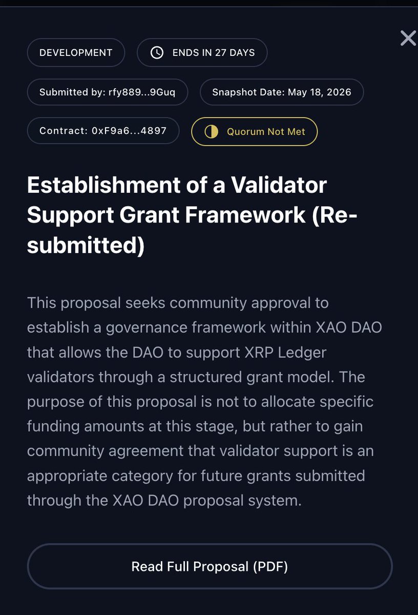 XAO DAO tweet media