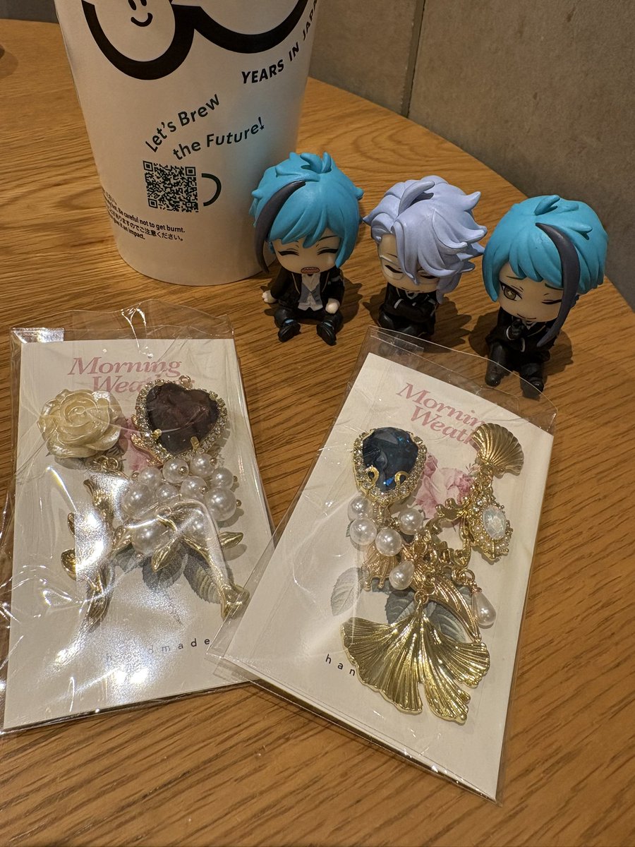 Ardle1's tweet photo. 購入品:マベコ様@6_di3 

前回のイベントで購入させていただきました！エタニティフロート欲しくてすぐ並んじゃいました😊
かわいくて休みのたびにつけてます✨
素敵な作品ありがとうございます！ https://t.co/oKVQS05pgB