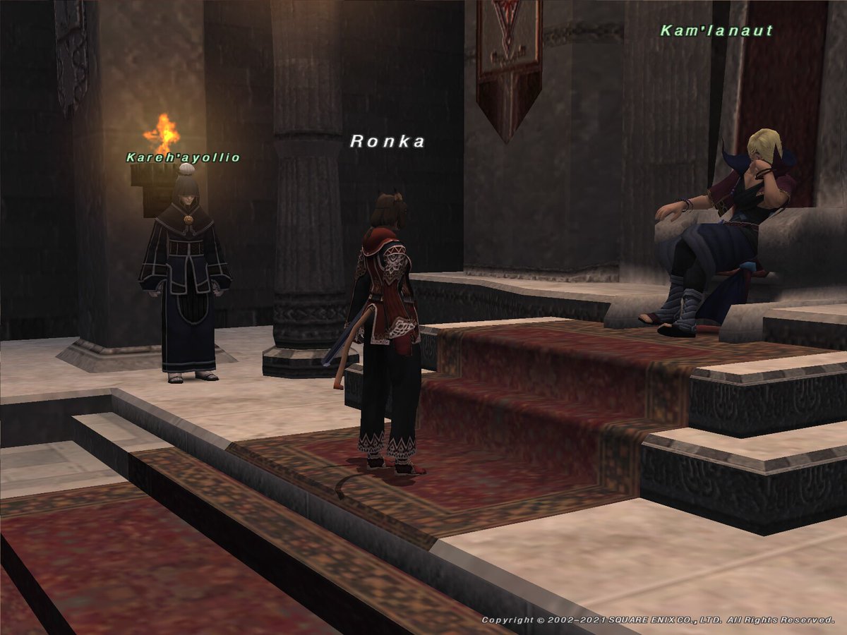 RonkaB_ff14's tweet photo. FF11興味出た方いたら一緒にやりましょう
自分もまだFF14でいうところの新生もクリアしていないレベルです。 https://t.co/7mZwIhanqB