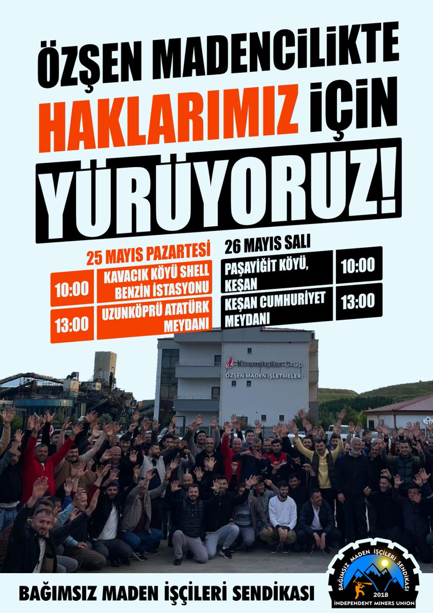Bağımsız Maden İş tweet media