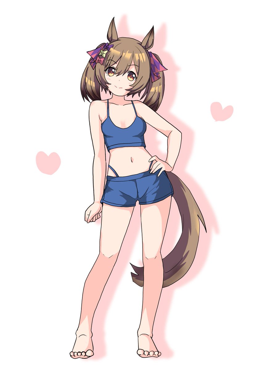 カッコカワイイファル子描いた #ウマ娘 #スマートファルコン