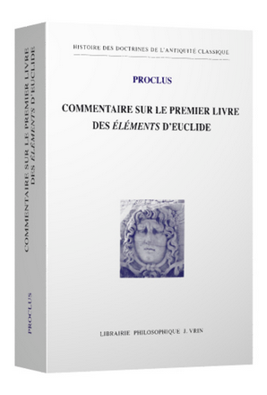 PhilosophieActu's tweet photo. #Proclus, Commentaire sur le premier livre des Éléments d’#Euclide, Texte grec établi par Carlos Steel, traduction française avec notes par Alain Lernould, Vrin
À paraître en mai 2026
🔸https://t.co/xMWBhlWFo9

via @Vrin_Librairie https://t.co/5iRV2miwMC