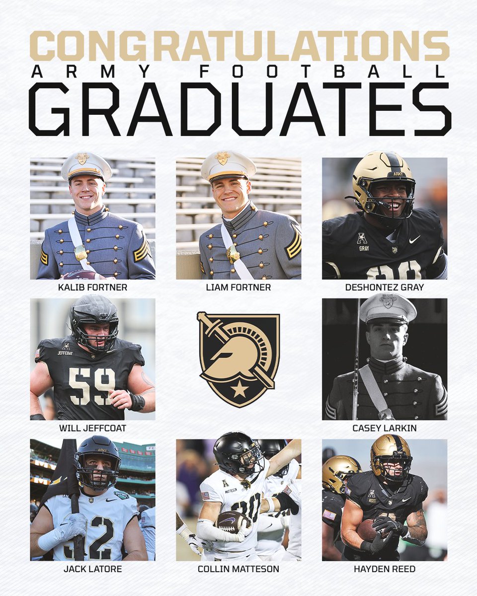 ArmyWP_Football's tweet photo. Congrats to our Class of 2026 on joining the Long Gray Line 🫡

#USMA2026 x #ForCountryWeCommit https://t.co/CHcdFRek9o