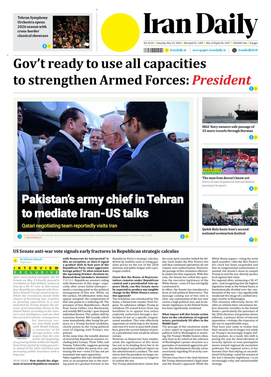 Iran Daily tweet media