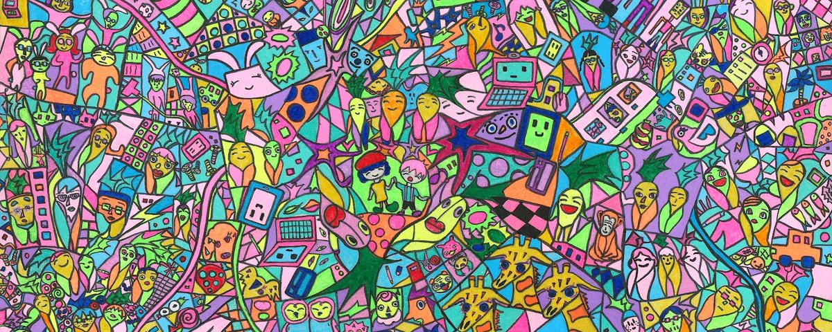 アール・ブリュット #アウトサイダーアート #artbrut #outsiderart 