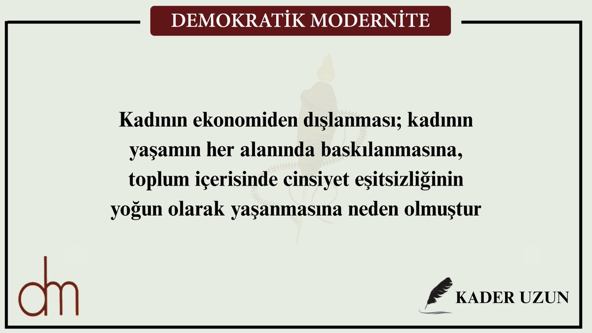 dmodernite's tweet photo. “Kadın Rönesansıyla Sosyalizme” dosya konulu 54. sayımızda Kader Uzun’un “Komünal Ekonomi ve Kadın” yazısı…
https://t.co/emf3vtPCZx https://t.co/ONQqul6cAf