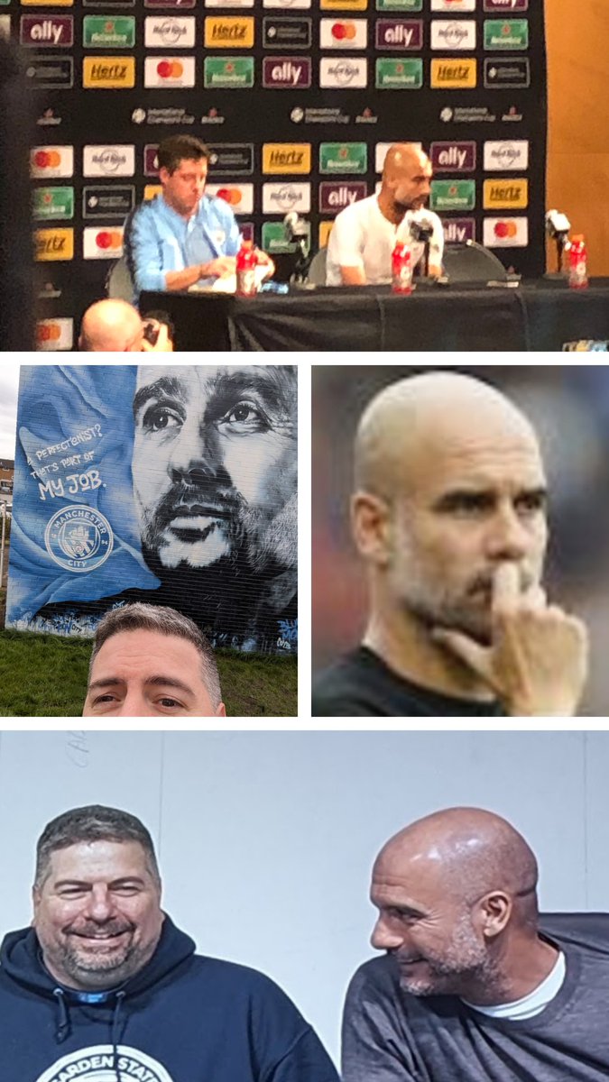 wpgrant's tweet photo. 10 years of Pep... We are so happy. Beyond the wins, it's so nice to see players talk about the human side of Pep that left everlasting marks on them. Absolute legend. https://t.co/NrNw3I2OCq