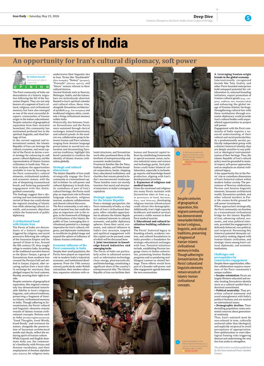 Iran Daily tweet media