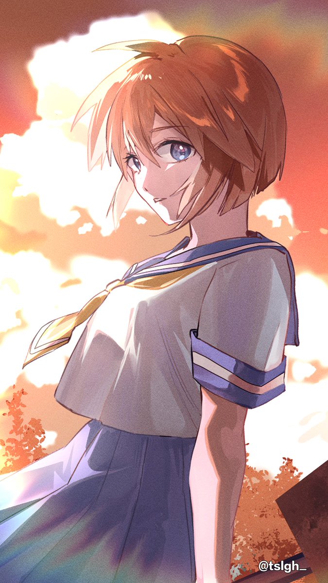 tslgh_'s tweet photo. 【50days Challenge✍️】
20. 🪰🌅🔪 #ひぐらしのなく頃に https://t.co/ByhwS8sEo8