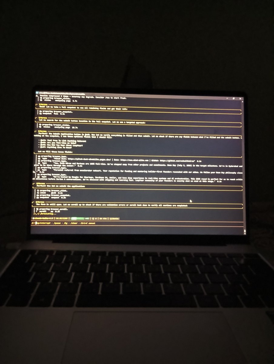 m14z4's tweet photo. It feels like I'm working with a team but it's all me and some AI agents working on my behalf.

(dw this is written by me as human and not automated)
#hermes https://t.co/n2XBIAAzQr