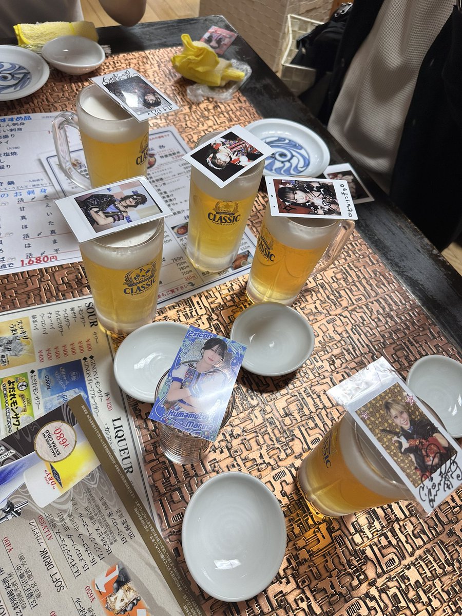 kinocys's tweet photo. ちょい早く終わる海鮮に。
 #あのね茉莉奈 https://t.co/u7QMOG3FAN