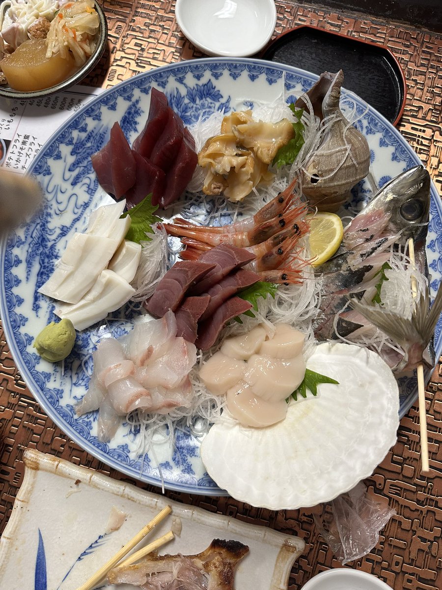 kinocys's tweet photo. ちょい早く終わる海鮮に。
 #あのね茉莉奈 https://t.co/u7QMOG3FAN