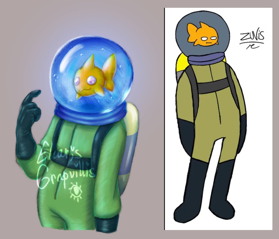 GrapeOliver's tweet photo. my attempt at rendering
character - Zuvis by @Crazy_Cap47 https://t.co/yB2dIvTF9i