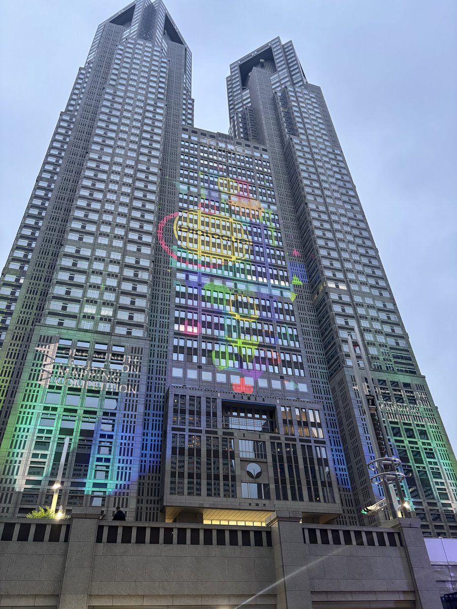 chibataiki's tweet photo. プロジェクションマッピング
オープニングアクト最高😆
ネタバレ含んでしまうので画像のみ

各国のクリエイター表現力に感無量！

座って鑑賞しましたが首が疲れるので注意⚠️
横になりながら鑑賞している人もちらほらいたのでこれから鑑賞する人は参考まで

#Ado
#Ado民と繋がりたい
 #tokyolights2026 https://t.co/gy4rLyPIZj