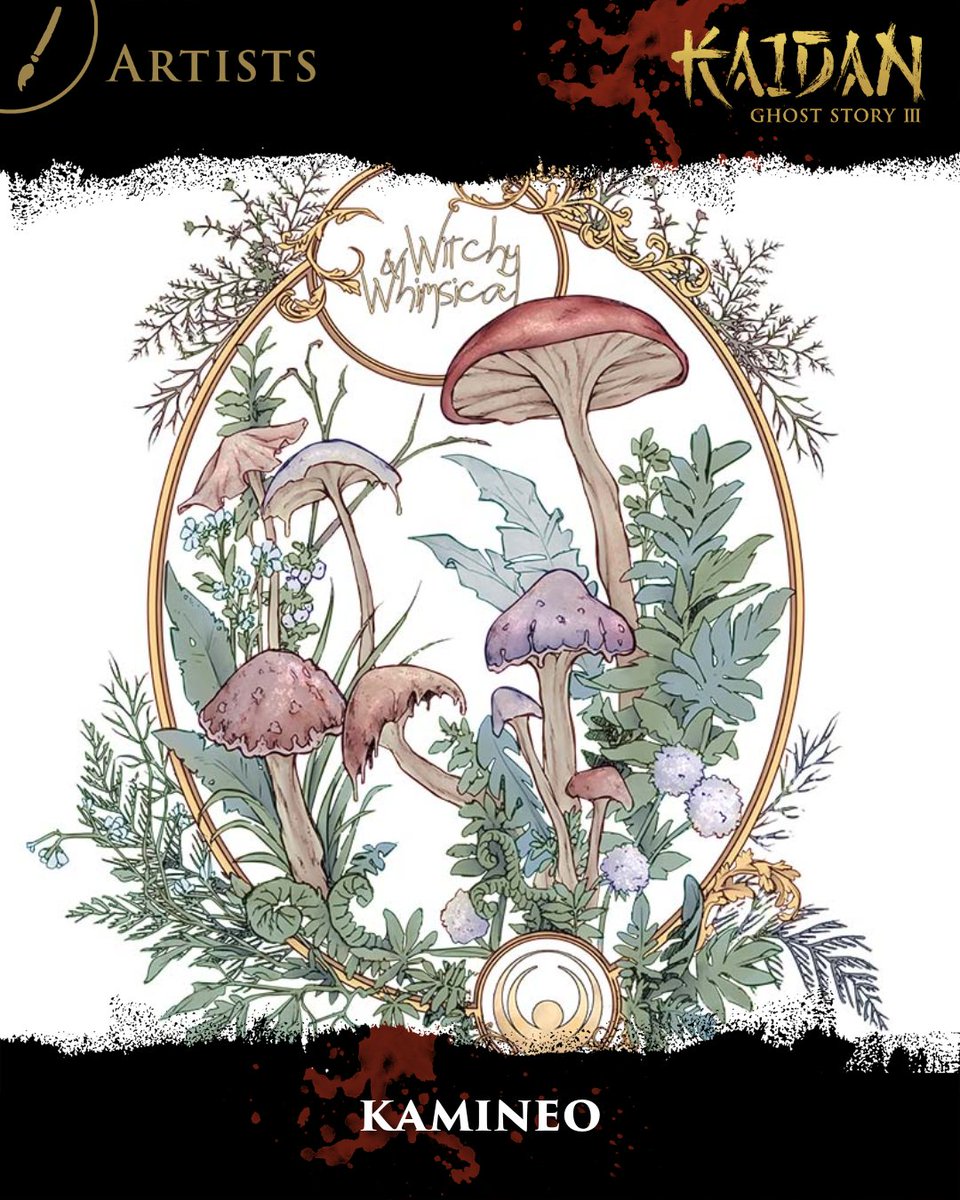 KaidanCon_DE's tweet photo. ⛩️ KAIDAN ARTISTS — PART 3 👺

Nature. Mythology. Horror. Urban fantasy.

Four more artists join the world of KAIDAN. 🖤

From haunting natural motifs and Japanese folklore to paleoart, dark illustration and forest-witch aesthetics.

More to come. https://t.co/tqIZpM36Q0