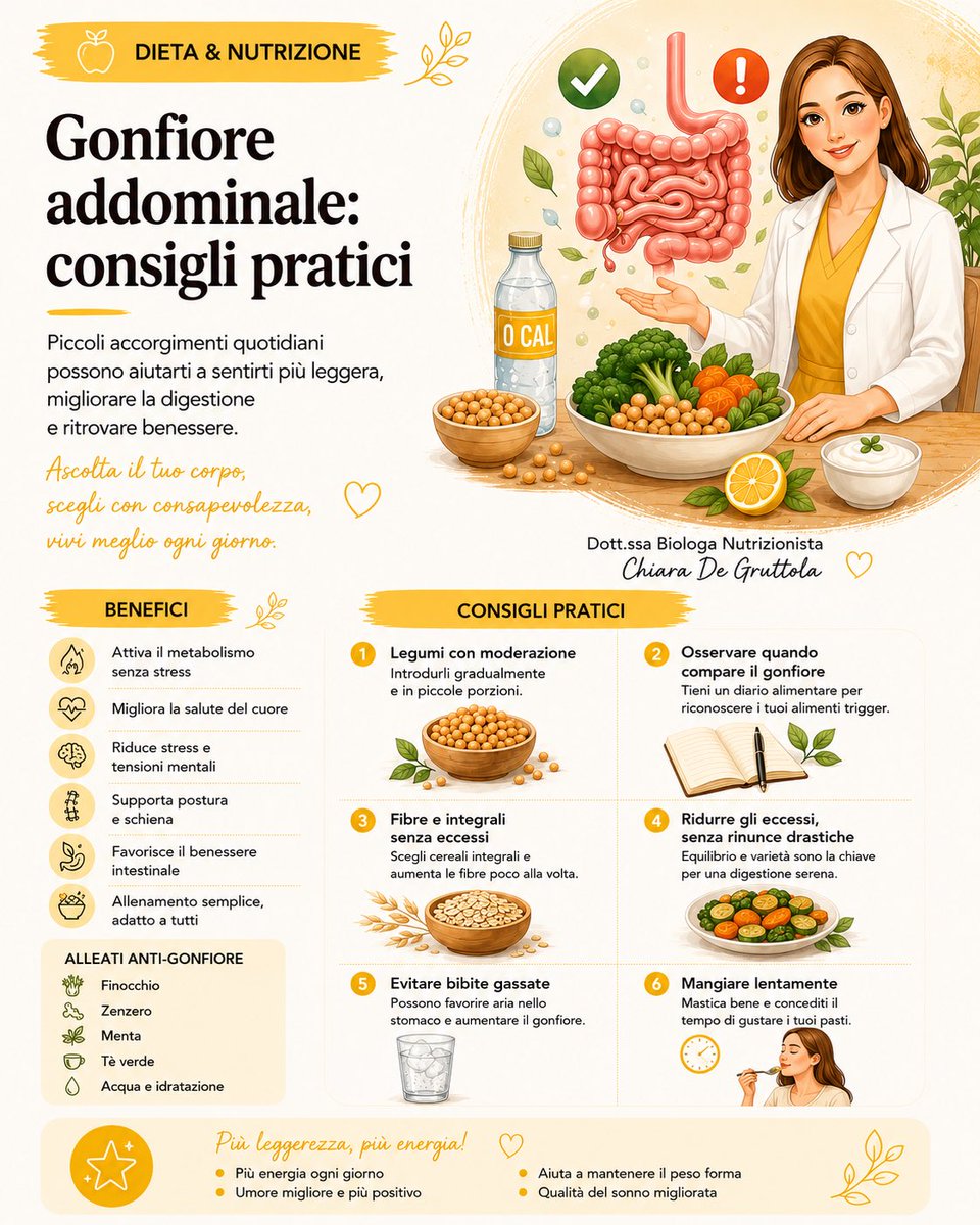 saporido's tweet photo. Pancia gonfia anche quando mangi “bene”? 👀

Il problema a volte non è QUANTO mangi, ma COME mangi e cosa combina il tuo intestino durante la giornata.

https://t.co/EOMSG6h61E

Nel nuovo articolo della Dott.ssa Chiara De Gruttola trovi consigli pratici https://t.co/mWgFYtIUB2