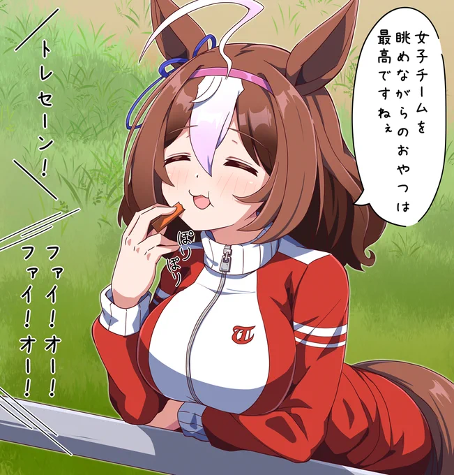 ドットさん成分多めなドトウちゃん(再掲) 