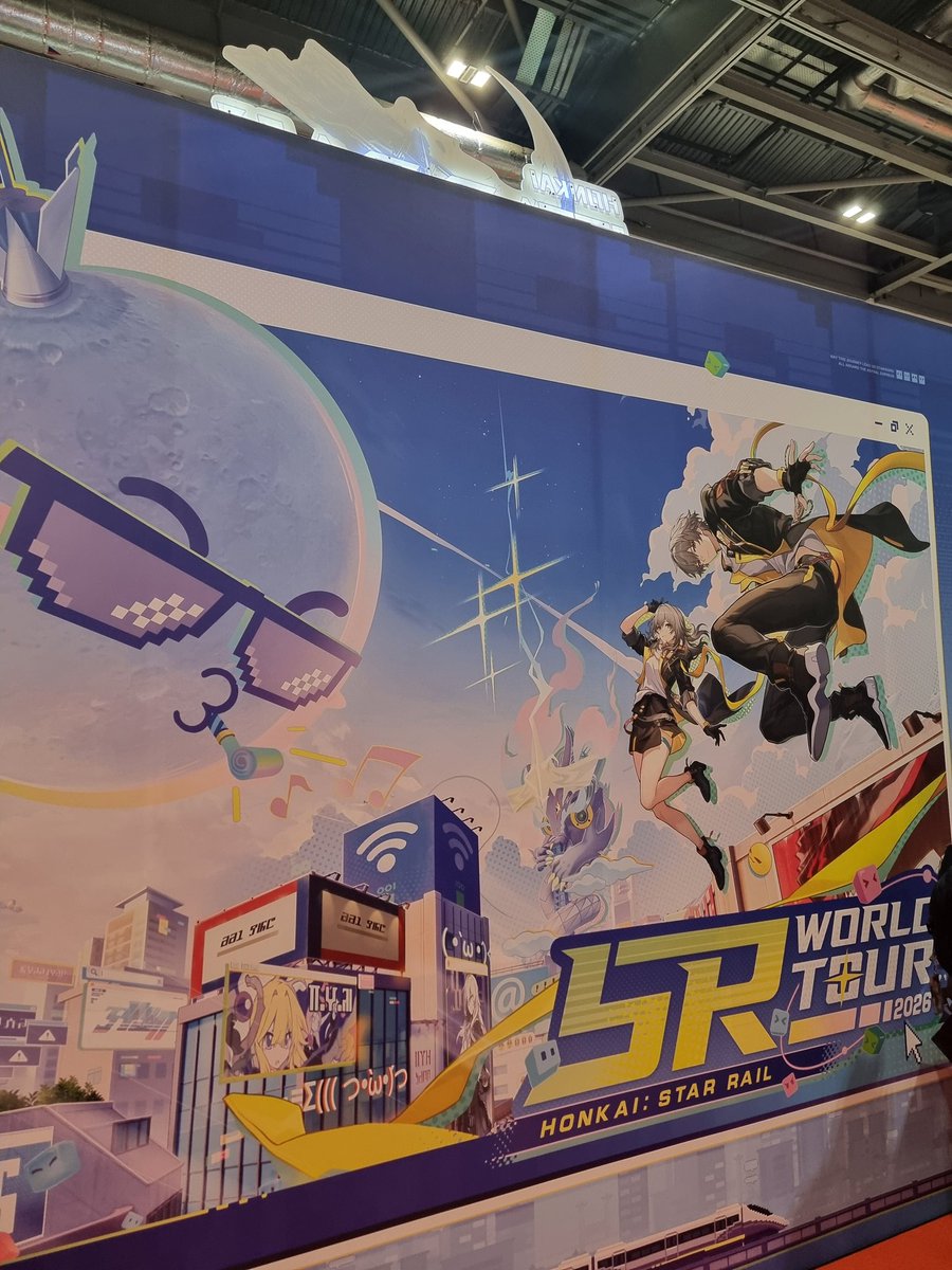 MigixHidari's tweet photo. #StarRailMCMLondon https://t.co/Vkw0FMyEnL