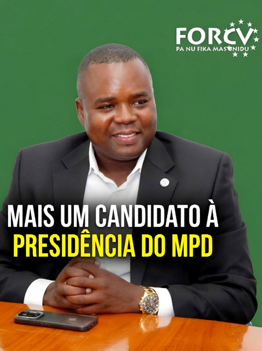 FORCV's tweet photo. 🚨 MENO AVANÇA COM CANDIDATURA À LIDERANÇA DO MPD https://t.co/6yorHJccFB https://t.co/Xh0dYKR1EX