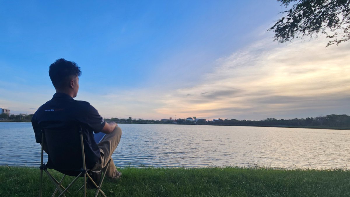TM0816640461's tweet photo. บำบัดด้วยธรรมชาติ 🏞 https://t.co/S3xQkutNuy