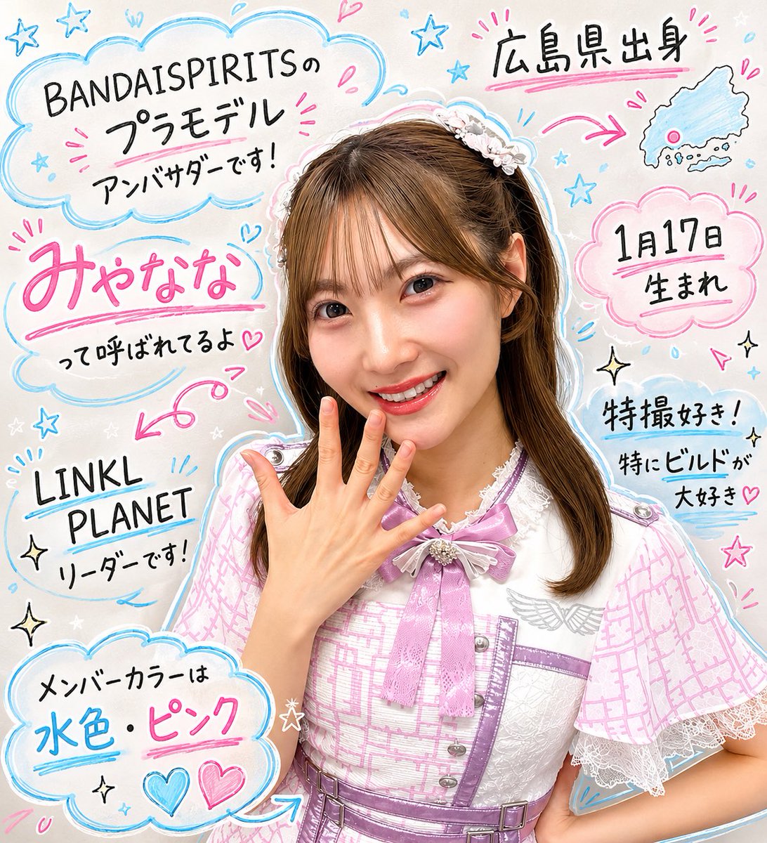 宮﨑 菜々(リンプラ・BANDAI SPIRITS公式アンバサダー) tweet media