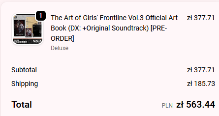TomNormalStuff's tweet photo. @Able_One_ @YZsFerrari As stated by others intermediary website (I bought it on Luminous Merch) were only options but all pre-orders were sold out out long time ago and shiping cost is high for EU. https://t.co/Jyp5djY2sb
