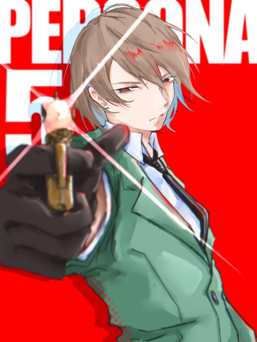 KONOS_illust's tweet photo. ペルソナ5 クロウ https://t.co/MKnXEcBRLh