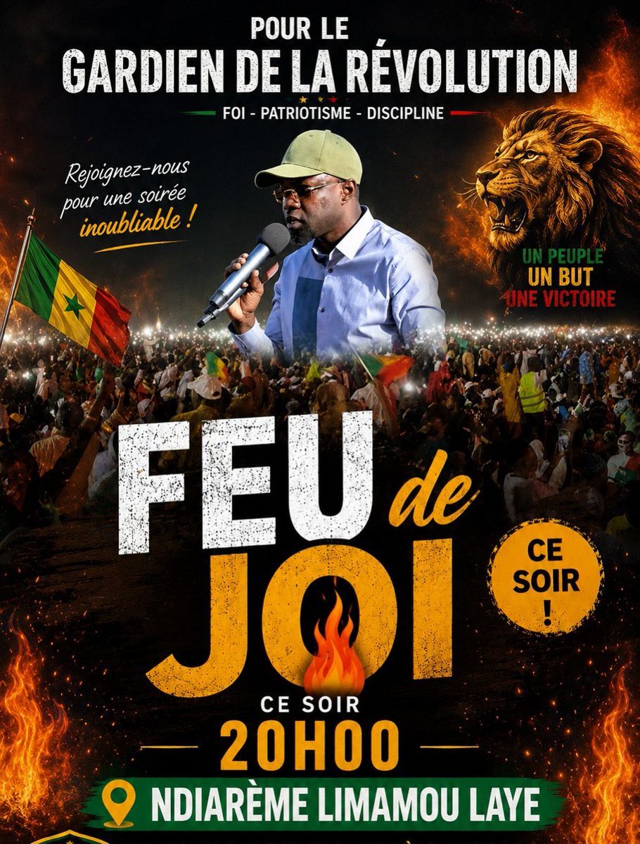 BakhdadO's tweet photo. Guédiawaye vous donne rendez-vous ce soir.🔥🇸🇳📍 https://t.co/JcHnxjk6dE