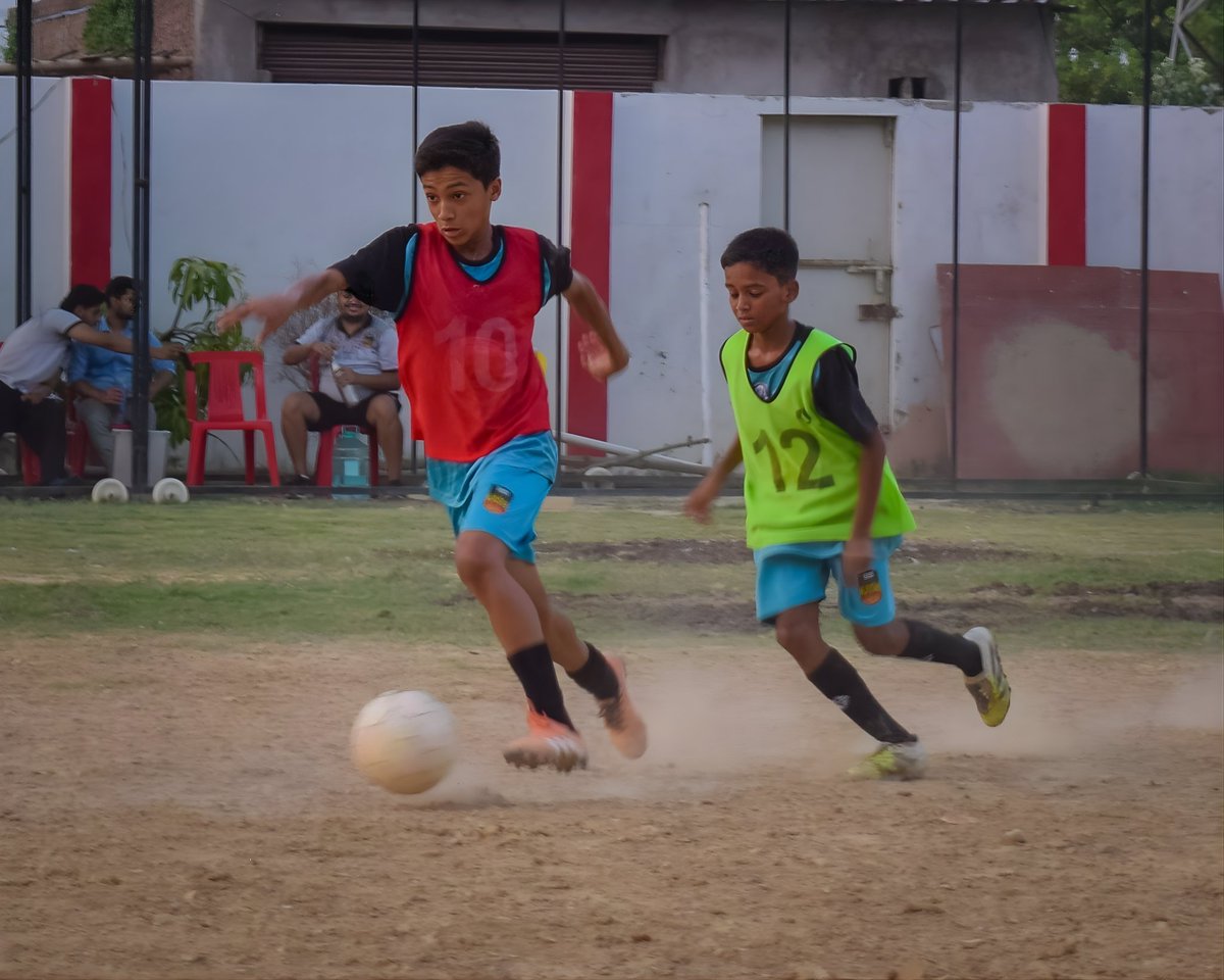 InterKashiFC's tweet photo. Celebrating the future! ⚽️ Inter Kashi Residential Academy marks Grassroots Day with a spirited tournament. Passion, development, and joy for the next generation of stars! ✨

#AFCGrassrootsDay #harharkashi https://t.co/6lZtWjNNOm