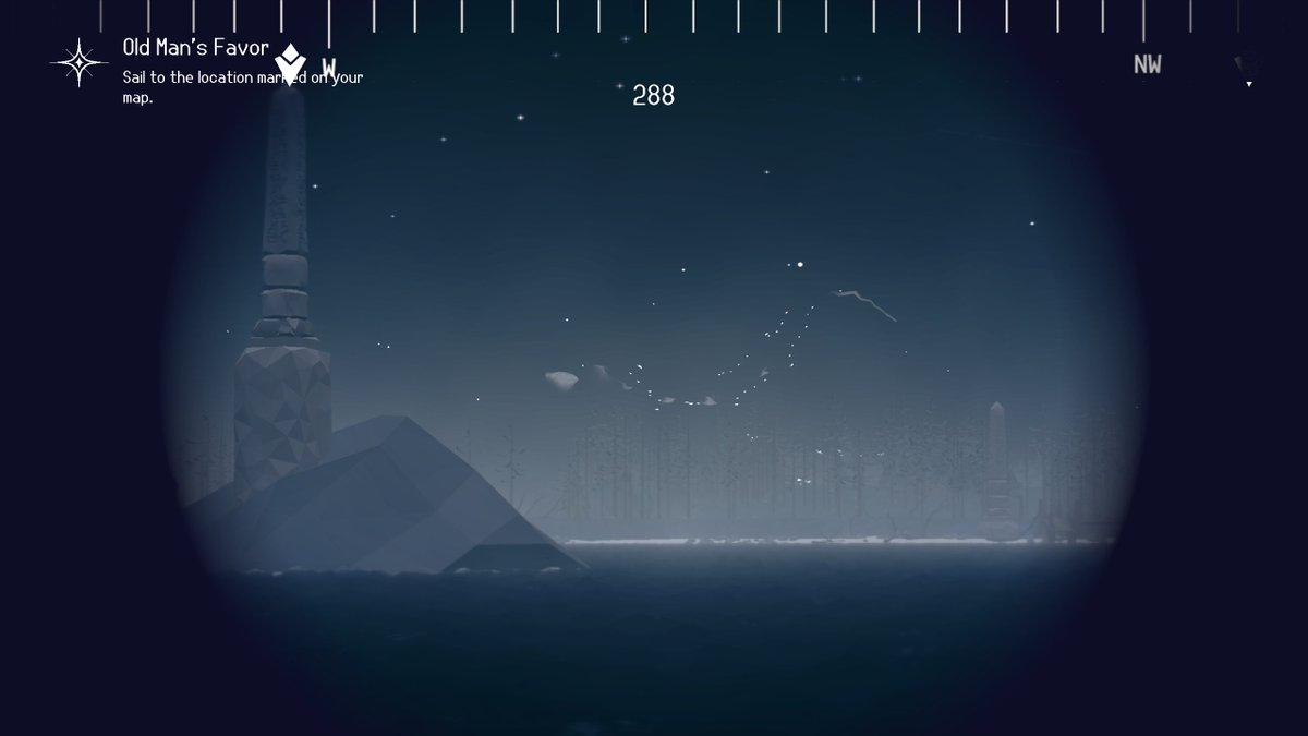 secondfiddledev's tweet photo. Our narrative game about love and loss, Grey Wake, has just hit 56% funded on Kickstarter!

So it was only appropriate to do #screenshotsaturday

Please share and help us reach our goal! 

⚓Link in replies. 

#indiegame https://t.co/vrLAWMTcjl